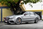 Mercedes-AMG C63 S Iridium Silver on ADV.1 Wheels (ADV5.2 M.V2) 2018 года